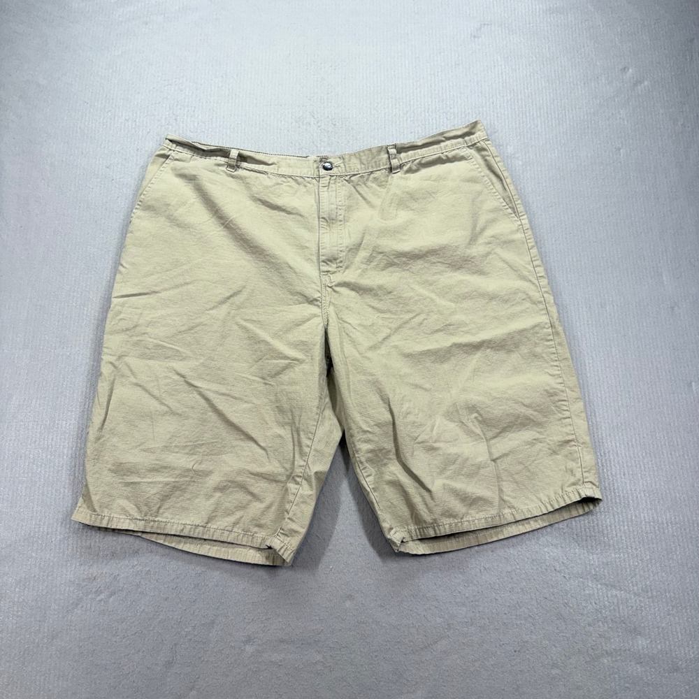 Dickies Ripstop Cargo Shorts Mens 44 Tan Khaki Utility Workwear Cotton 13 Inseam